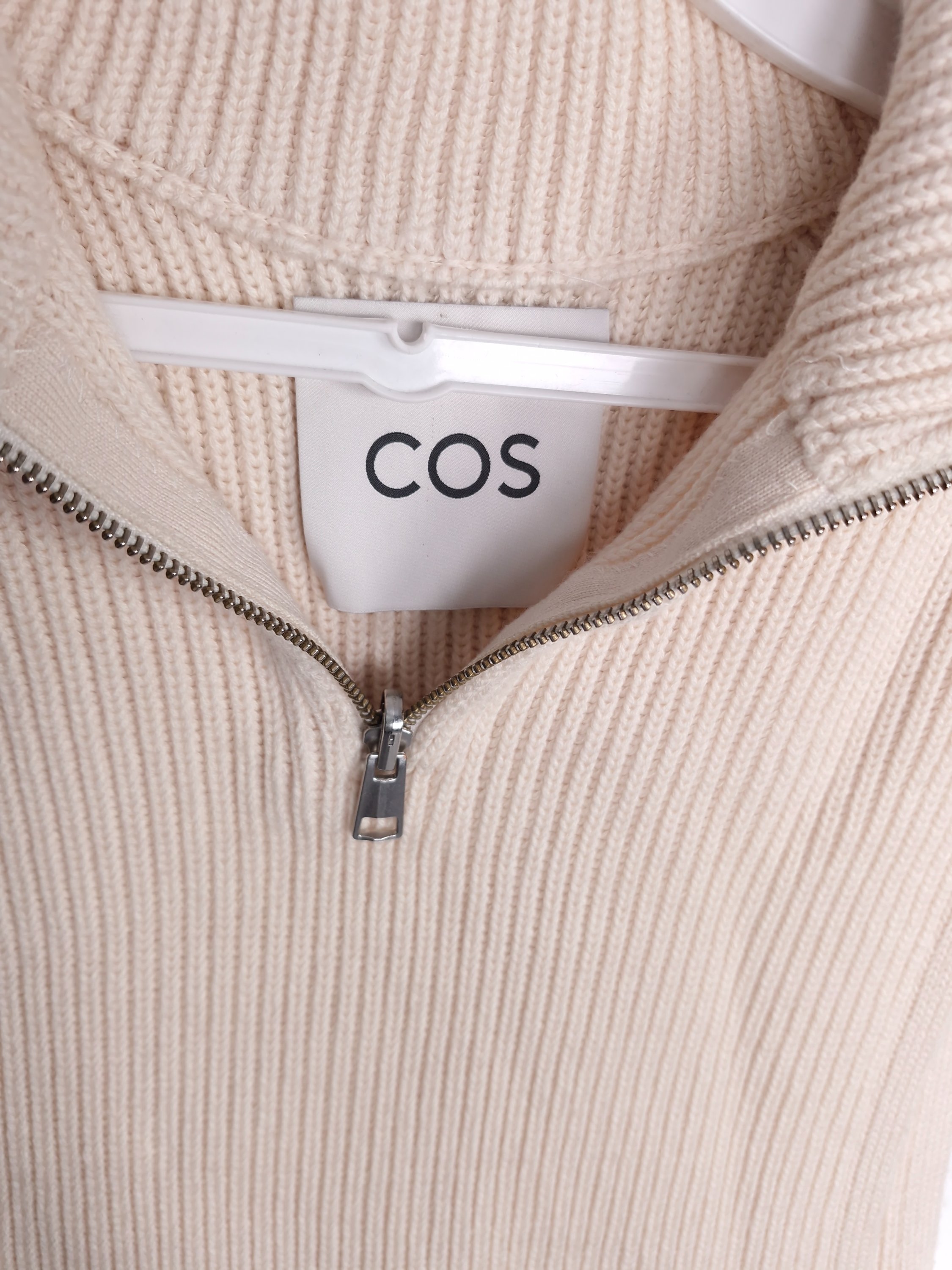 코스 COS 크림베이지 조끼/베스트 OS