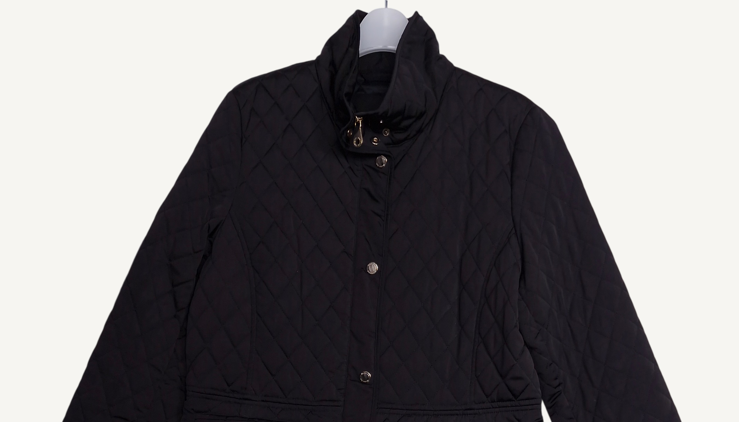 마시모두띠 Massimo Dutti 검정 퀼팅 집업 EUR XL