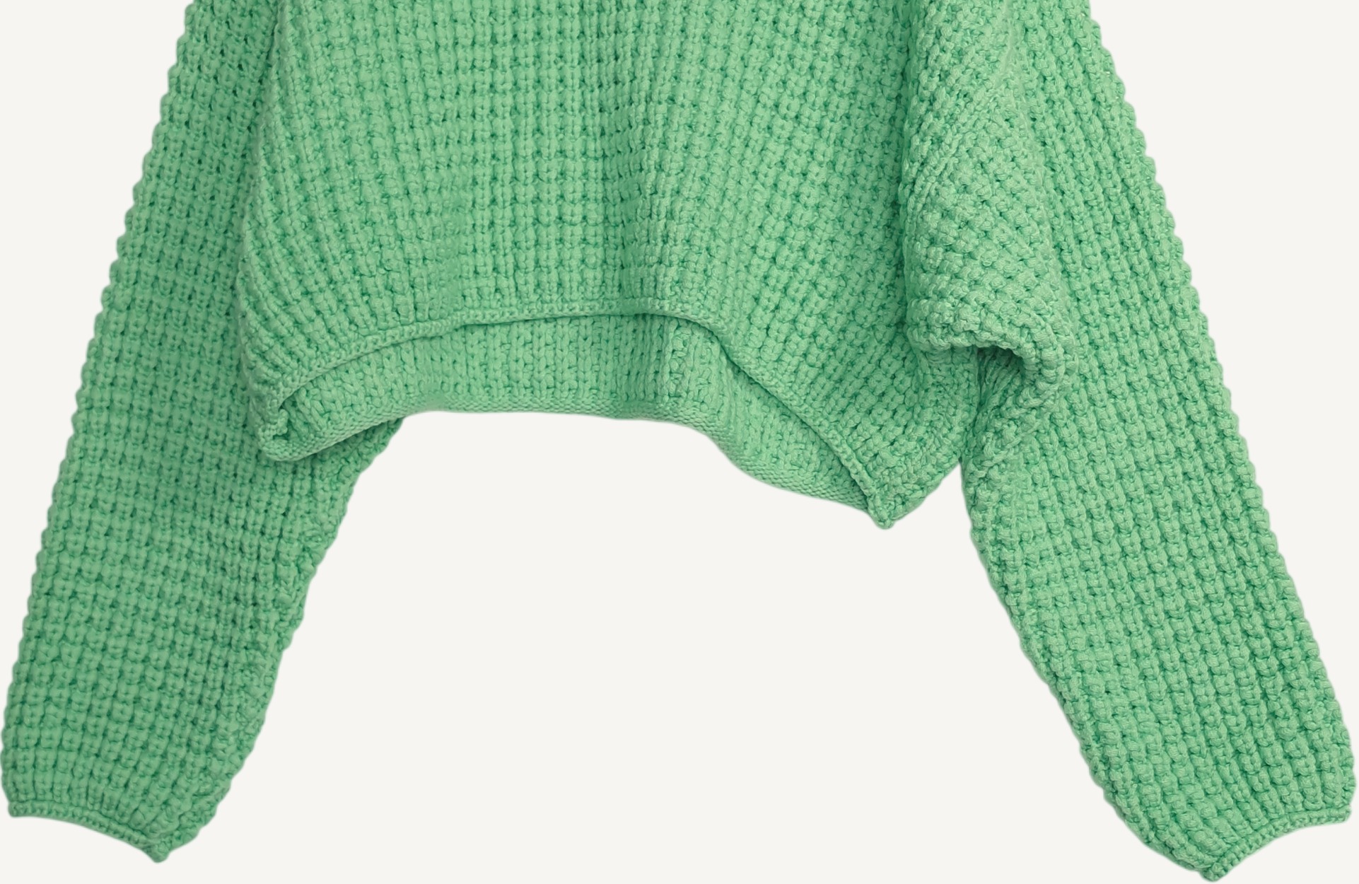 자라 ZARA 연두색 니트 EUR S (새상품)