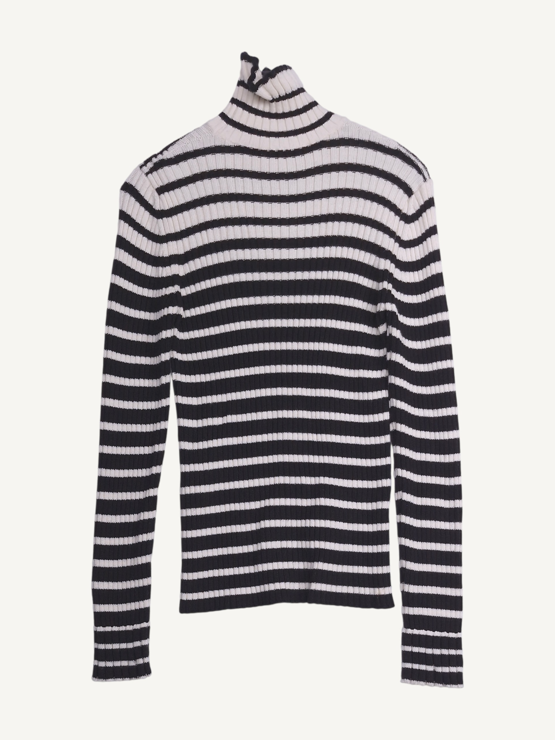 엠에스지엠 MSGM 스트라이프 하프 폴라 니트 S